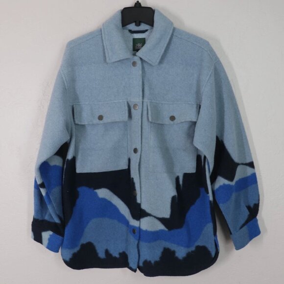 Unisex Blue Mountain Shacket - Picture 4 of 4